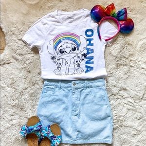 Disney Stitch Ohana Graphic Tee